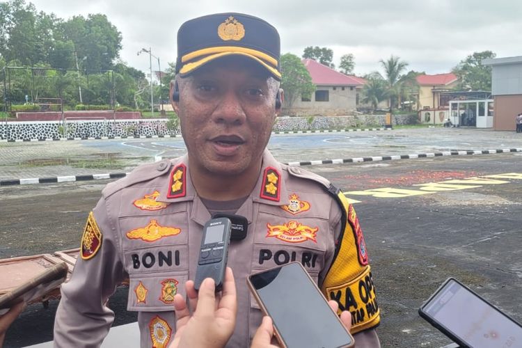 Kapolres Nunukan, Kaltara, AKBP Bonifasius Rumbewas