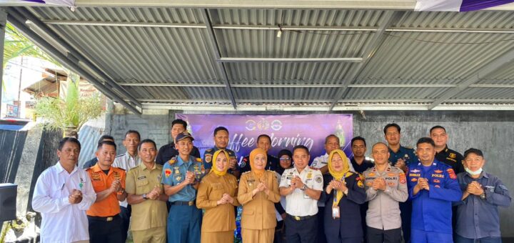 Pos TNI Angkatan Laut (Posal) Baubau menyelenggarakan kegiatan Coffee Morning dan Halalbihalal bersama unsur maritim di wilayah Kepulauan Buton